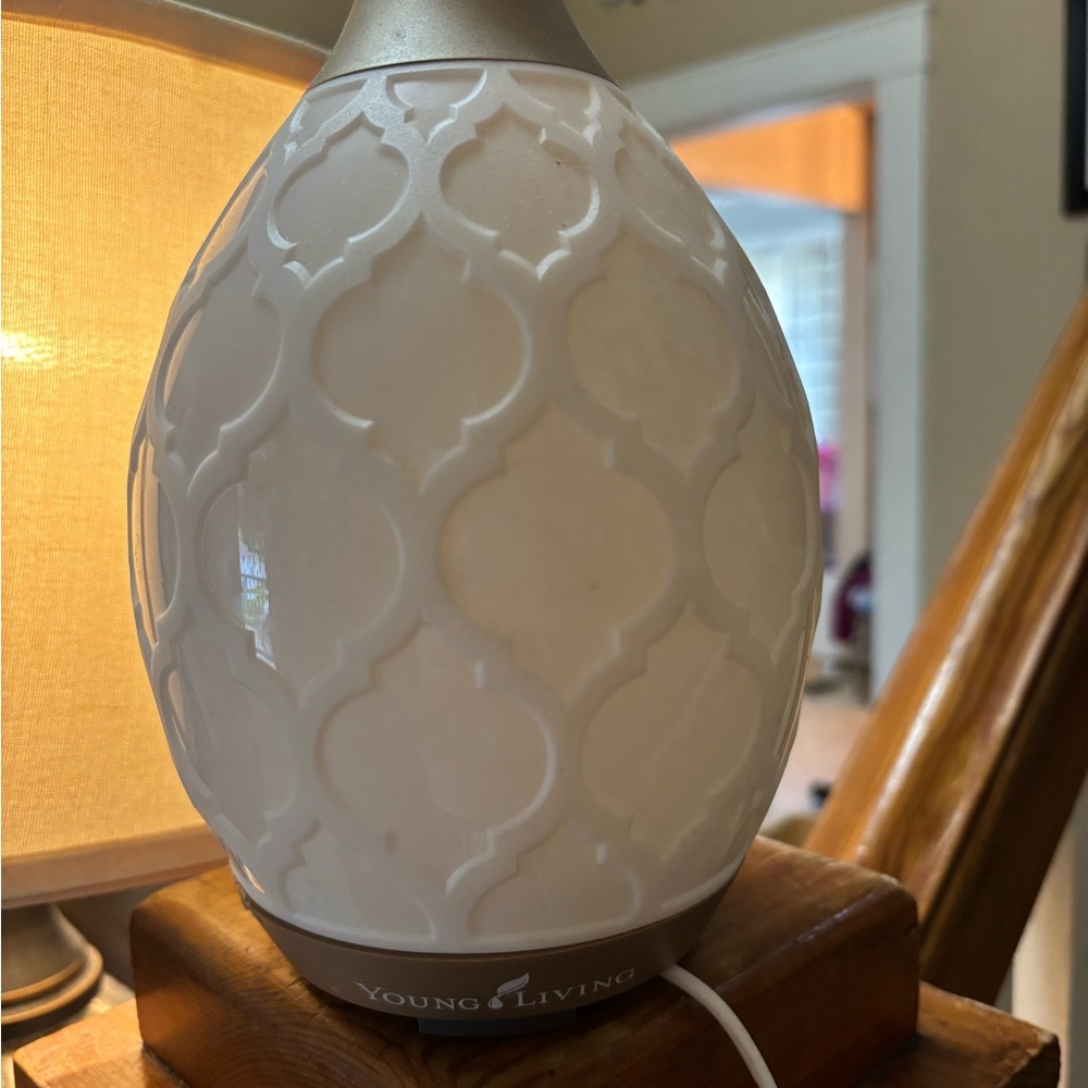 Young Living White Decorative Wall Accents